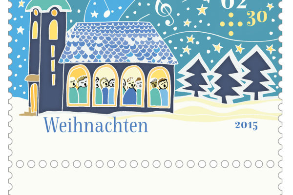 Weihnachtsbriefmarken 2015 – Porto 2.0