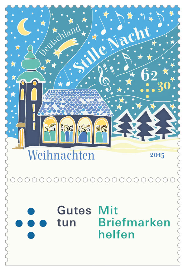 Weihnachtsbriefmarken 2015 – Porto 2.0