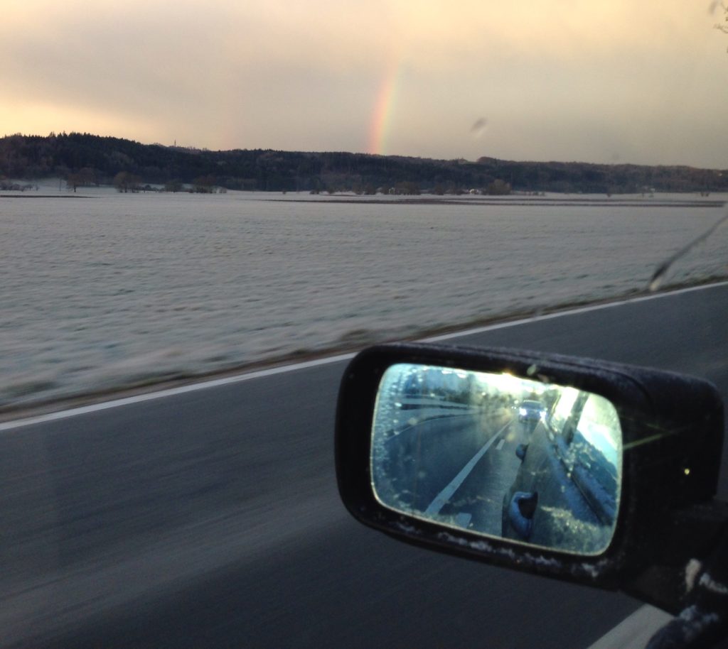 Der Regenbogen mitten im Sturm © Marcus Eitzenberger