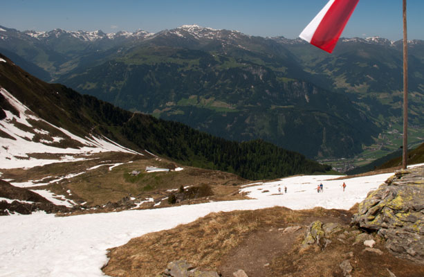 Wanderung in den Bergen